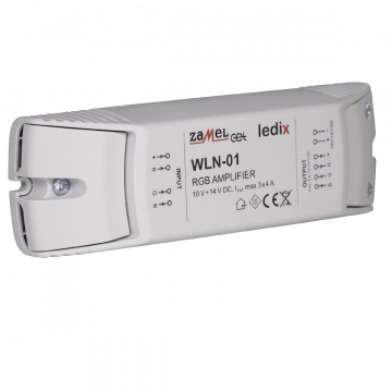 Amplificateur pour boîte RGB 10-14V DC WLN-01 Ledix Zamel