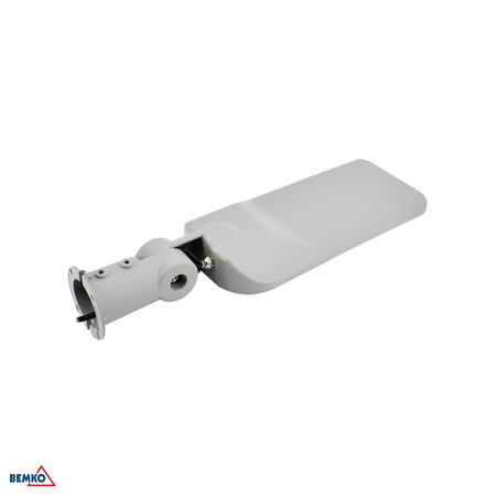 Lampadaire LED JAZMIN 100W 4000K neutre 13500lm IP65 gris clair Bemko