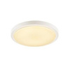 AINOS applique et plafonnier extérieur, blanc, LED, 22W, 3000K, IP44, détecteur de mouvements, SLV