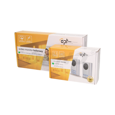 Kit vidéophone couleur 7" PARS OR-VID-EX-1041/W noir Orno