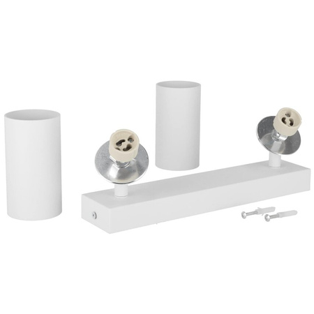 Plafonnier spot pour plafond 2xGU10 blanc MALGA 2 Edo Solutions