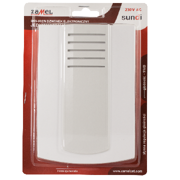 Cloche monotone 230V écru, DNS-902/N-ECR, sundi Zamel