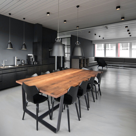 ZAMA Black Gold GU10 spot circulaire pour montage en saillie au plafond noir, centre or IP20 EDO777343 EDO Solutions