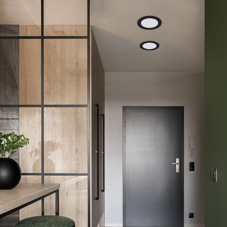 Shaun2 Luminaire encastré 12 W 4000 K 810 lm IP20 noir 71242 Rabalux