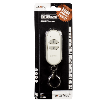 Pilote; EXTA FREE; IP20; 300m; Canaux: 2; Nbr de bout: 2; P-257/2 ZAMEL