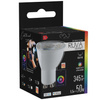 RUVA Smart LED GU10 5.5W RGB+CCT 2700-6500K 345lm 38st WiFi Tuya Smart bulb EDO777361 Edo Solutions