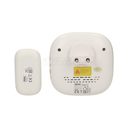 Sonnerie sans fil à piles LOGICO AC avec learning system et fonction d'alarme, Orno OR-DB-QM-125