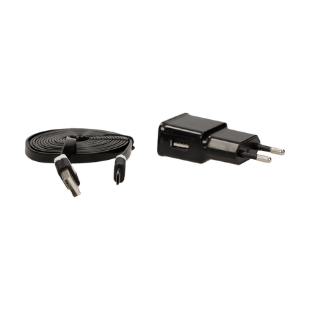 Adaptateur électrique avec prise Micro USB Orno
