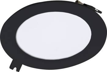 Shaun2 Luminaire encastré 6 W 3000 K 450 lm IP20 noir 71225 Rabalux